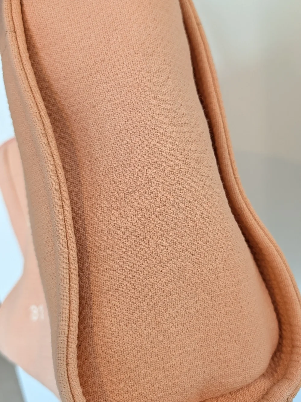 CHANEL Deauville Peach Chain-Handle Logo Tote - Picture 6 of 16